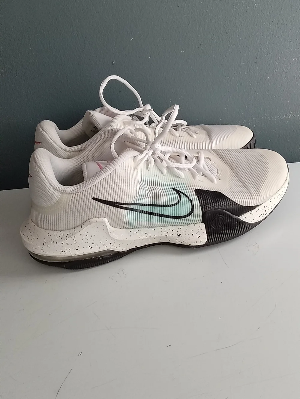 Nike Air Max Impact 3 Basketball Shoes White Black DC3725-100